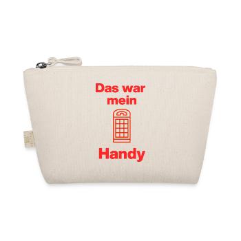 That was my phone – Retro Call! Back then, in the past - Organic Pouch - nature - Front
