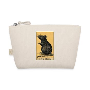 Ratten Ratte - Bio-Täschchen - Natur - Vorne