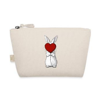 Câlin Cœur de Lapin - Trousse biologique - nature - Devant
