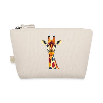 Motif coloré de girafe Splendor Giraffe Tête de cou - Trousse biologique - nature - Devant