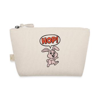 HOP ! Vecteur d’action comique Bunny Jumping - Trousse biologique - nature - Devant