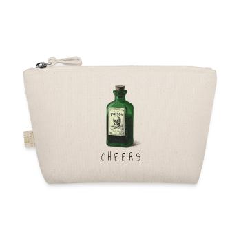 Bouteille de poison verte avec crâne - Trousse biologique - nature - Devant
