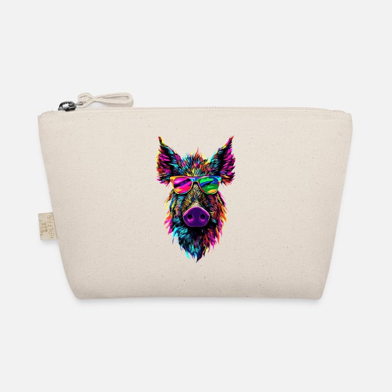 Wild boar Wild boar Wild boar Pig Hunter Organic Pouch