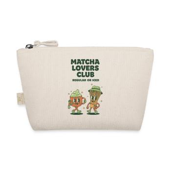 Matcha Lovers Club Thé Régulier ou Thé Vert Glacé Drôle - Trousse biologique - nature - Devant