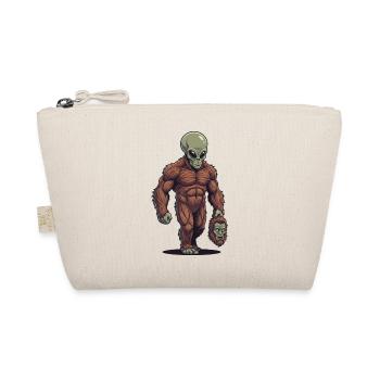 Bigfoot Alien Sasquatch UFO Science Fiction - Bio-Täschchen - Natur - Vorne