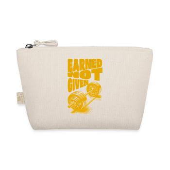 Earned Not Given – Erfolg durch harte Arbeit - Bio-Täschchen - Natur - Vorne