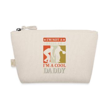 Papa Cool Shirt Papa drôle - Trousse biologique - nature - Devant