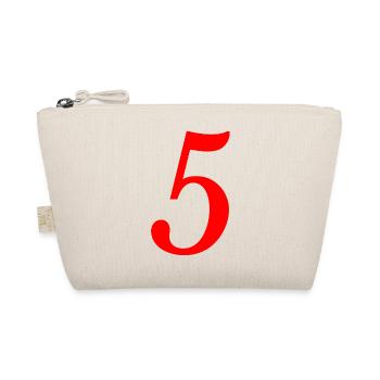 5. ANNIVERSARY. 5 YEARS. 5th ANNIVERSARY. CHILD - Organic Pouch - nature - Front