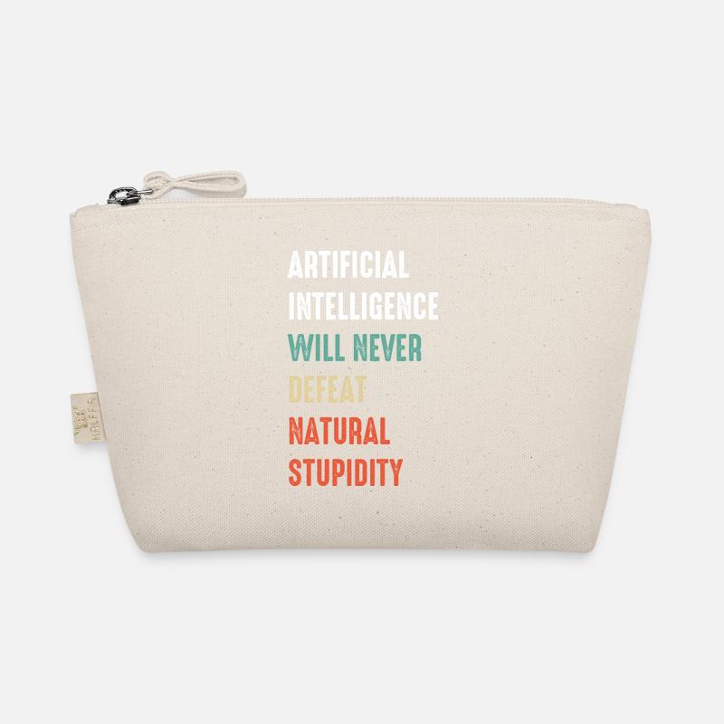 Funny Artificial Intelligence Machine Learning AI Organic Pouch