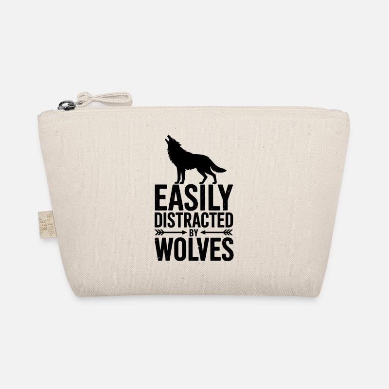 Wolves Sayings Wolf Funny Wolves Gift Organic Pouch