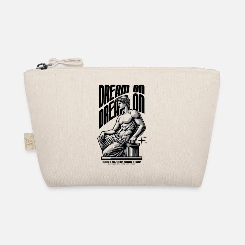 Dream On Sculpture Print Organic Pouch
