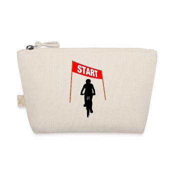 Ligne de départ cycliste - Trousse biologique - nature - Devant