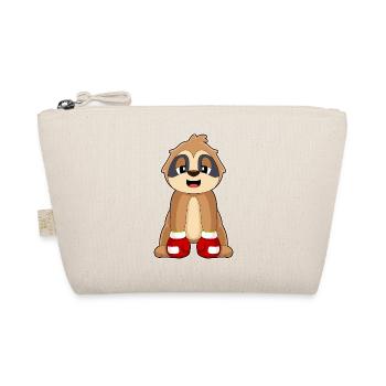 Sloth Boxer Boxing Gloves Boxing - Organic Pouch - nature - Front