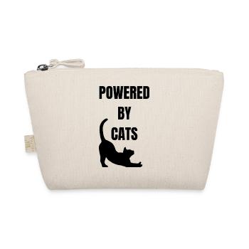 Powered by Cats - Organic Pouch - nature - Front