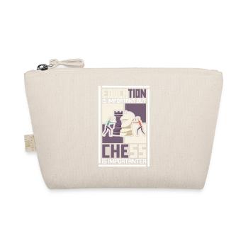 Chess Chess Player Chessboard - Organic Pouch - nature - Front