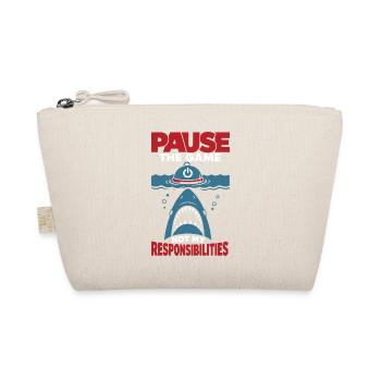 Pause the Game Not My Responsibilities - Bio-Täschchen - Natur - Vorne