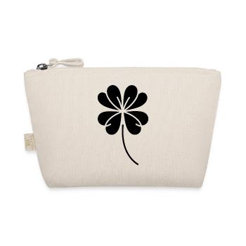 Silhouette de trèfle Symbole de chance irlandais - Trousse biologique - nature - Devant