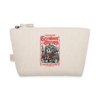 Greenhouse Getaway Gardening Plants Thrive - Organic Pouch - nature - Front