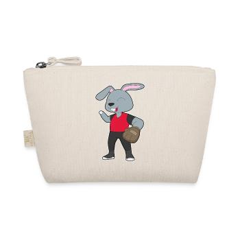 Bunny Baseball Baseball Glove - Organic Pouch - nature - Front