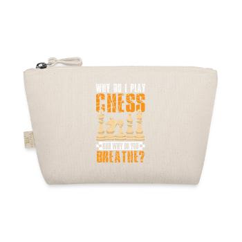 Chess Chess Player Chessboard - Organic Pouch - nature - Front