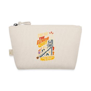 Elevator Strike Office Humor - Organic Pouch - nature - Front
