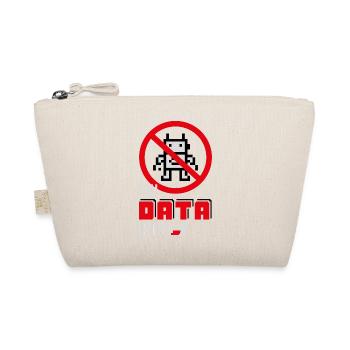 Meine Daten sind meine Daten - Bio-Täschchen - Natur - Vorne