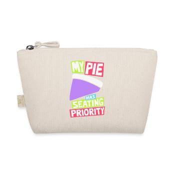 Pie – My Pie Has Seating Priority - Bio-Täschchen - Natur - Vorne
