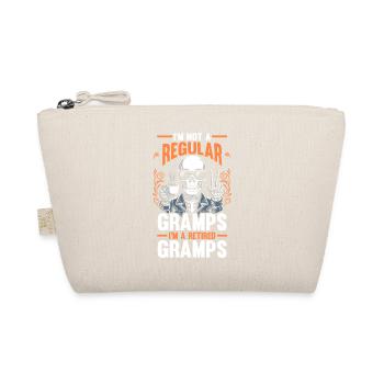 Cool GrandfatherCoffee Granddad Grandpa - Bio-Täschchen - Natur - Vorne
