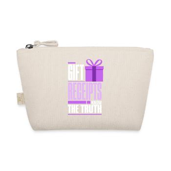 Geschenke - Gift Receipts Know the Truth - Bio-Täschchen - Natur - Vorne