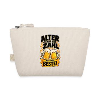 Alter ist nur eine Zahl – Prost - Bio-Täschchen - Natur - Vorne