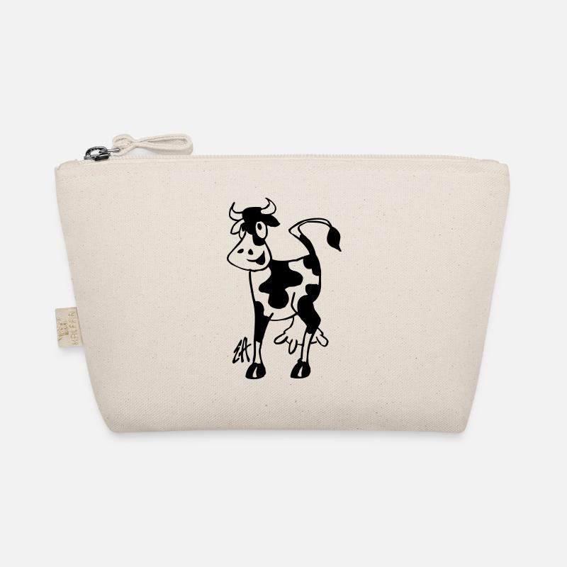 Laughing Cow, One Color Design Organic Pouch