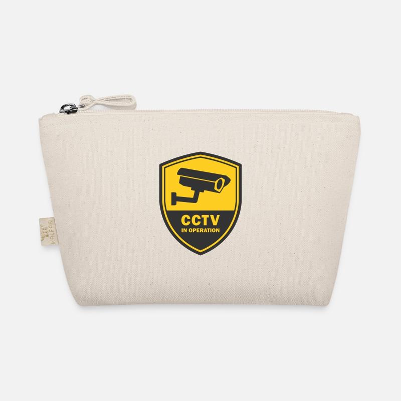 SECURITY CAMERAS IN USE - CCTV in operation Organic Pouch