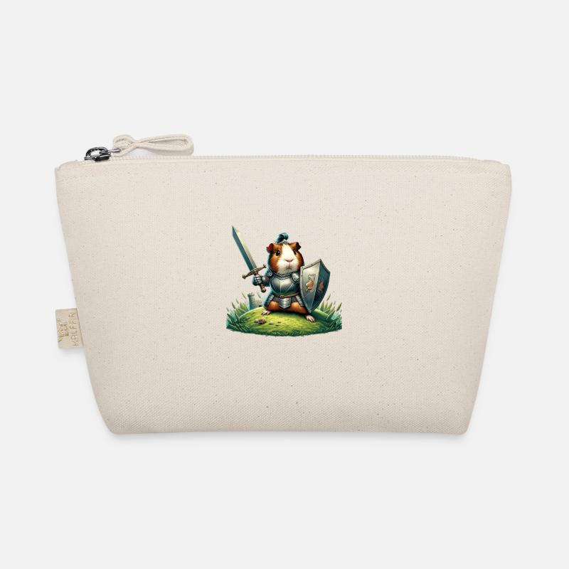 Knight Guinea Pig Tiny Castle Defender Bio-Täschchen