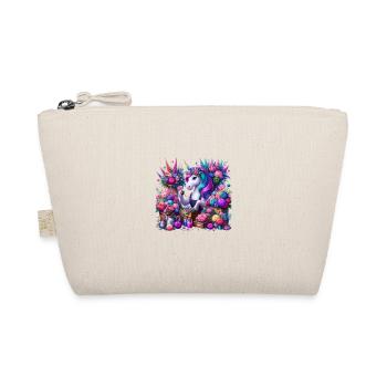 Floristin Einhorn in Enchanted Garden - Bio-Täschchen - Natur - Vorne