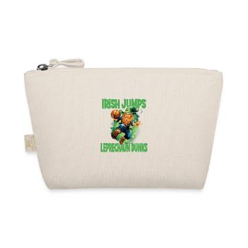 Irish Jumps Leprechaun Basketball - Bio-Täschchen - Natur - Vorne