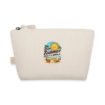 Hello Summer It's Been A Long Time For A - Organic Pouch - nature - Front