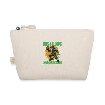 Irish Jumps Leprechaun Basketball - Bio-Täschchen - Natur - Vorne