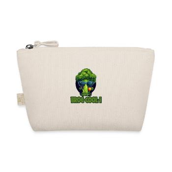 Summer Vibes Cooler Brokkoli mit Sonnenbrille - Bio-Täschchen - Natur - Vorne
