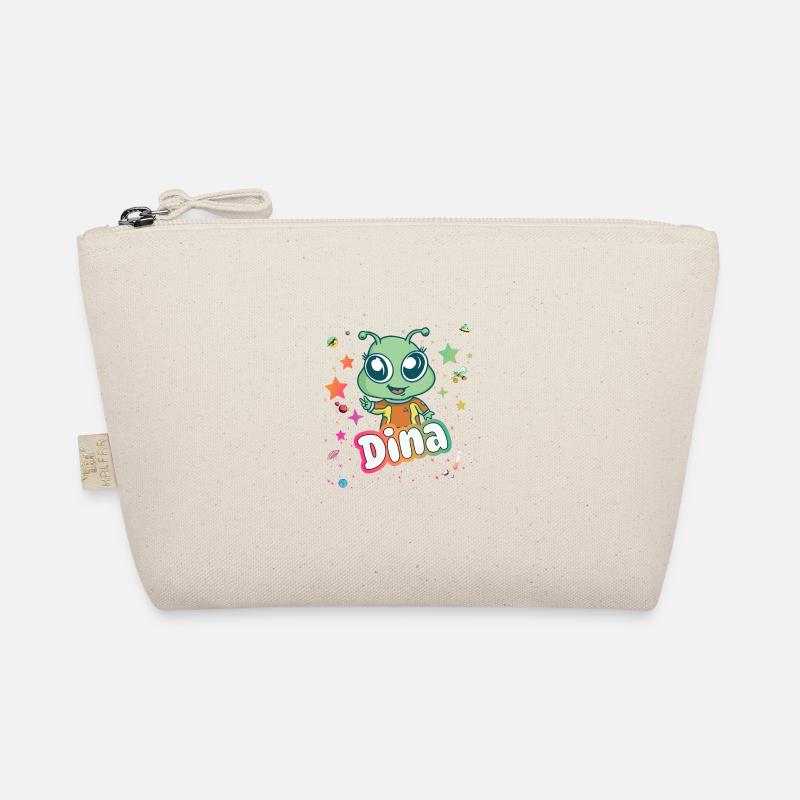 DINA - Beau nom de fille avec extraterrestre mignon Trousse biologique