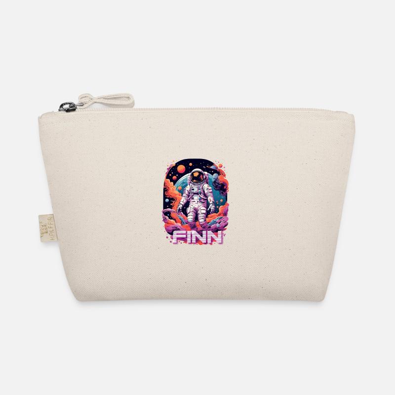 FINN - Beautiful boy name with cool astronaut Organic Pouch