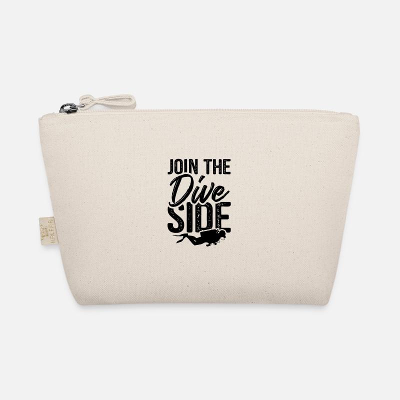 diving divers Organic Pouch