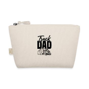 Truck dad papa - Organic Pouch - nature - Front