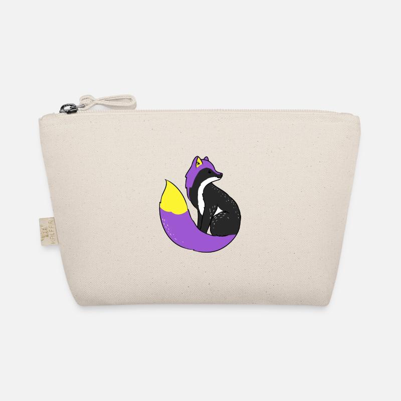 Nonbinary Fox Nonbinary Pride Organic Pouch