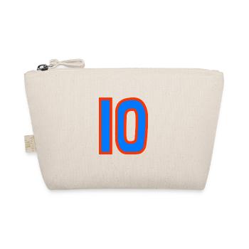 10. 10 YEARS. 10th ANNIVERSARY. 10 YEAR ANNIVERSARY. - Organic Pouch - nature - Front
