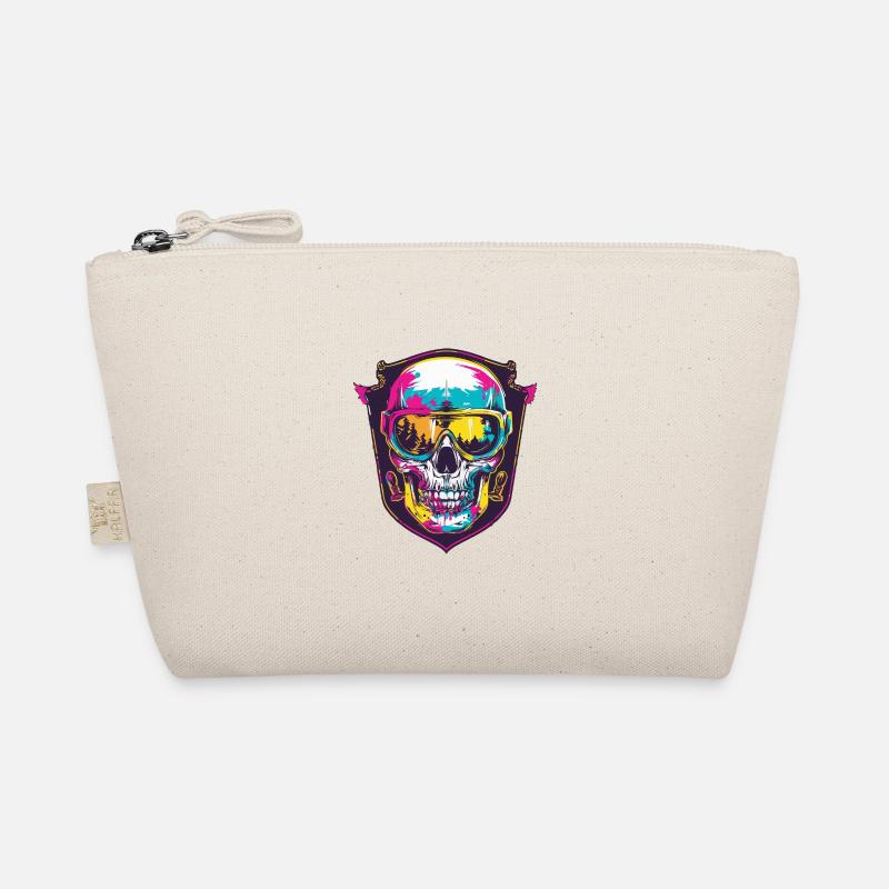 Ski Masque de ski Skull - Trousse biologique - nature
