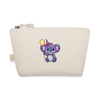 Koala Anniversaire Bébé - Trousse biologique - nature - Devant