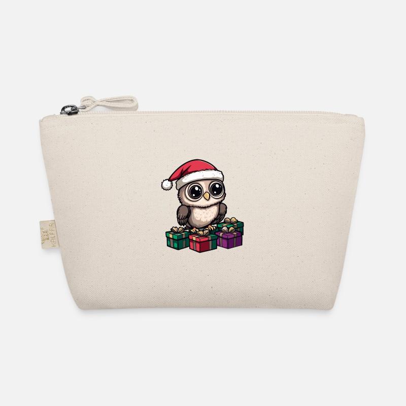 Eule Weihnachten Geschenke Bio-Täschchen