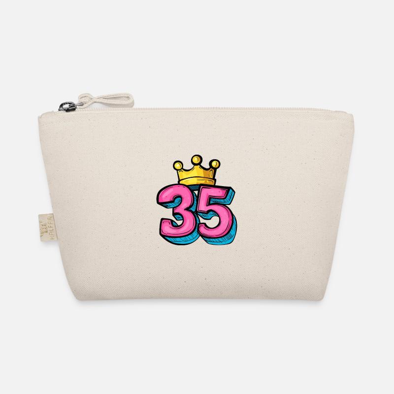 35 Number Crown Organic Pouch