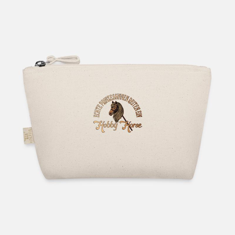 Hobby Horse Steckenpferd Horsing Pferde Geschenk - Bio-Täschchen - Natur