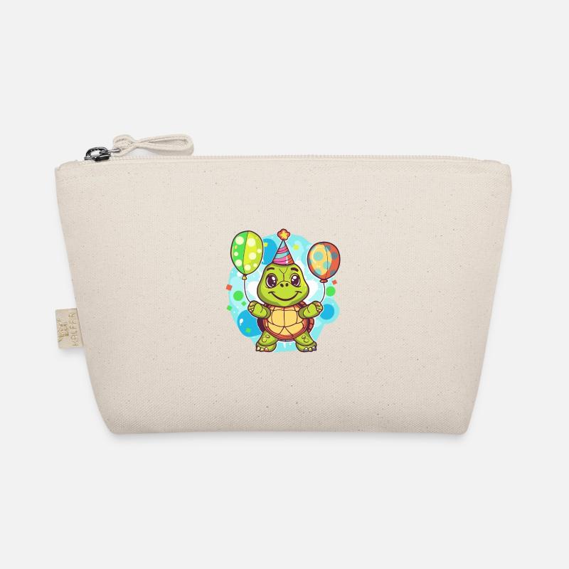 Turtle Birthday Comic Organic Pouch